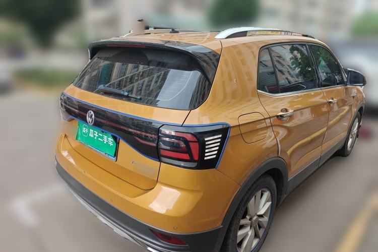 Used Volkswagen T-Cross 2019 280TSI DSG Comfort Edition Rear Right 45 Deg