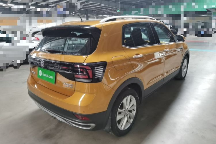 Used Volkswagen T-Cross 2019 280TSI DSG Comfort Edition Rear Right 45 Deg