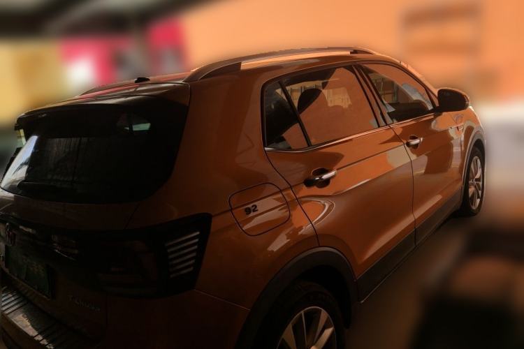 Used Volkswagen T-Cross 2019 1.5L Automatic Comfort Edition Rear Right 45 Deg