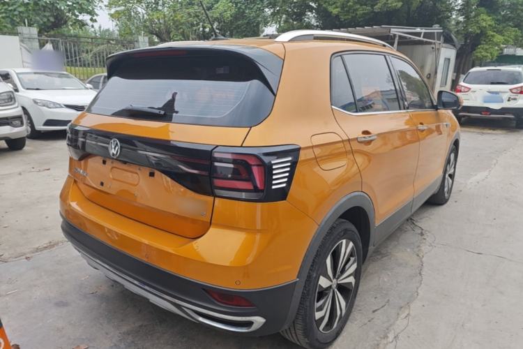 Used Volkswagen T-Cross 2019 280TSI DSG Luxury Edition Rear Right 45 Deg