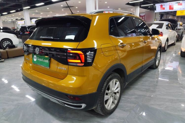 Used Volkswagen T-Cross 2019 1.5L Automatic Comfort Edition Rear Right 45 Deg