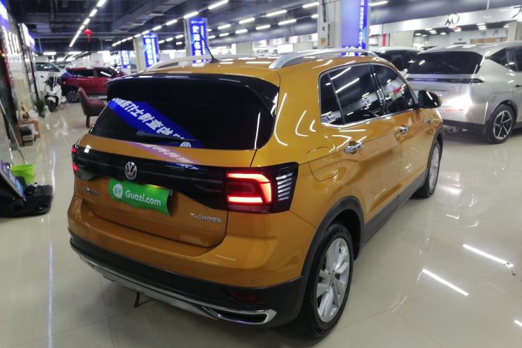 Used Volkswagen T-Cross 2019 1.5L Automatic Comfort Edition Rear Right 45 Deg