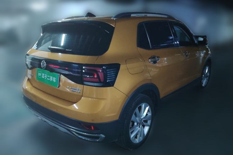 Used Volkswagen T-Cross 2019 280TSI DSG Comfort Edition Rear Right 45 Deg