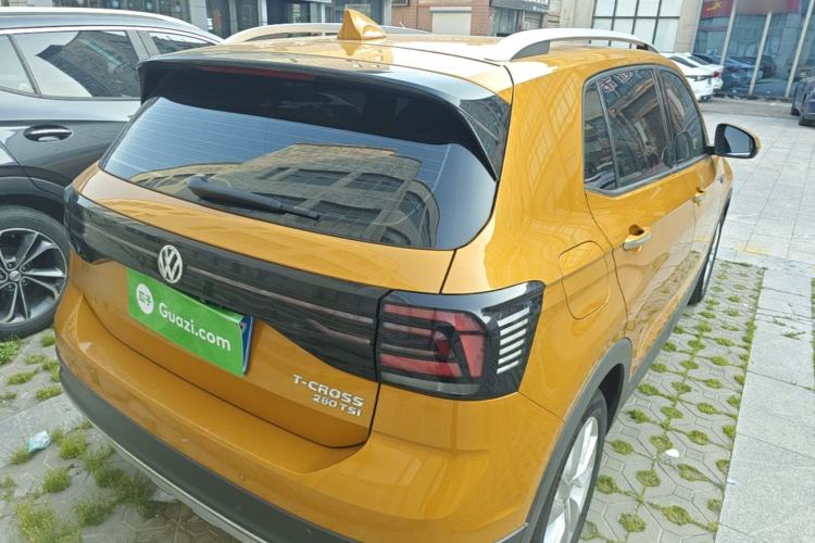 Used Volkswagen T-Cross 2019 280TSI DSG Comfort Edition Rear Right 45 Deg