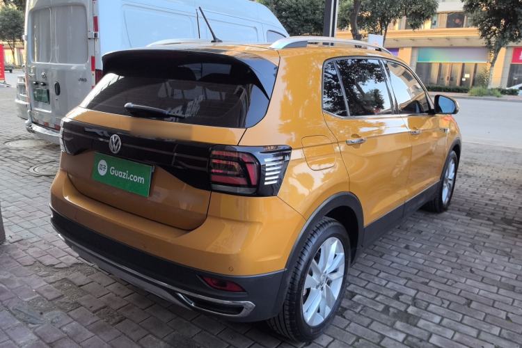 Used Volkswagen T-Cross 2019 1.5L Automatic Comfort Edition Rear Right 45 Deg