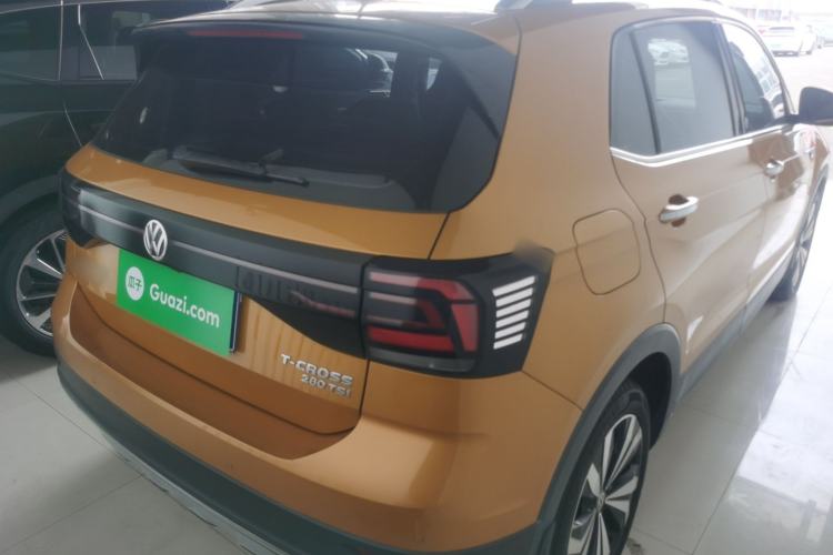 Used Volkswagen T-Cross 2019 280TSI DSG Luxury Edition Rear Right 45 Deg