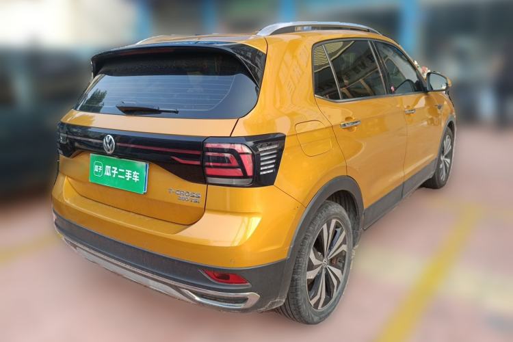 Used Volkswagen T-Cross 2019 280TSI DSG Luxury Edition Rear Right 45 Deg