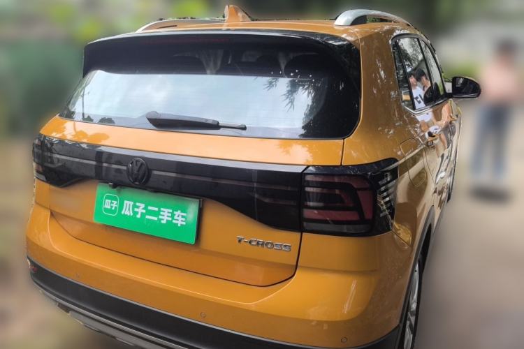 Used Volkswagen T-Cross 2019 1.5L Automatic Comfort Edition Rear Right 45 Deg