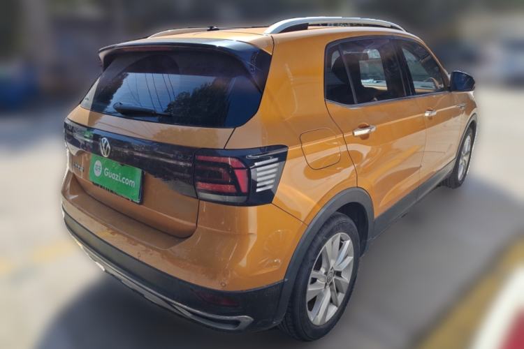 Used Volkswagen T-Cross 2019 1.5L Automatic Comfort Edition Rear Right 45 Deg