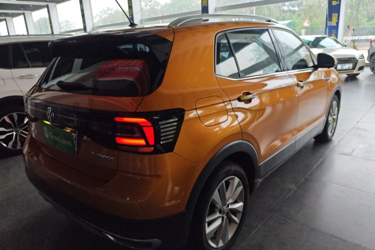 Used Volkswagen T-Cross 2019 1.5L Automatic Comfort Edition Rear Right 45 Deg