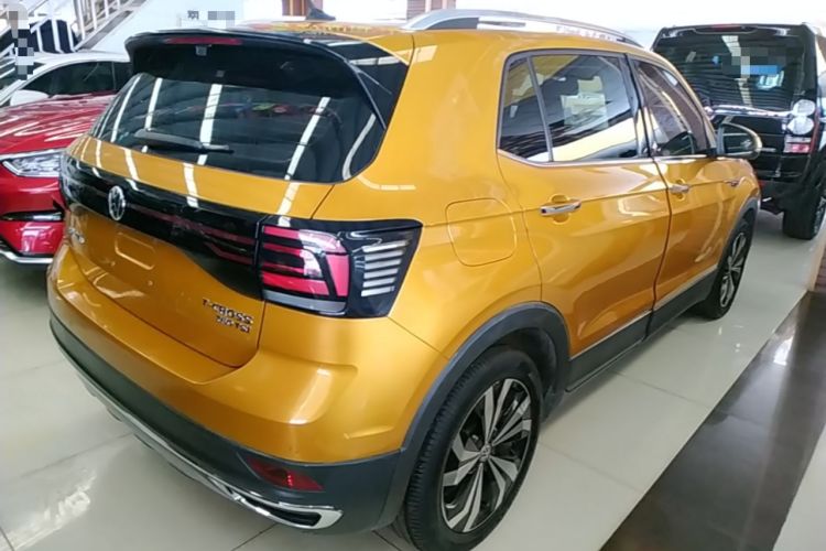 Used Volkswagen T-Cross 2019 280TSI DSG Luxury Edition Rear Right 45 Deg