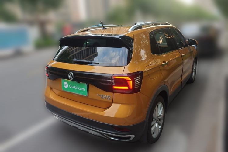 Used Volkswagen T-Cross 2019 280TSI DSG Comfort Edition Rear Right 45 Deg