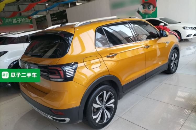 Used Volkswagen T-Cross 2019 280TSI DSG Luxury Edition Rear Right 45 Deg