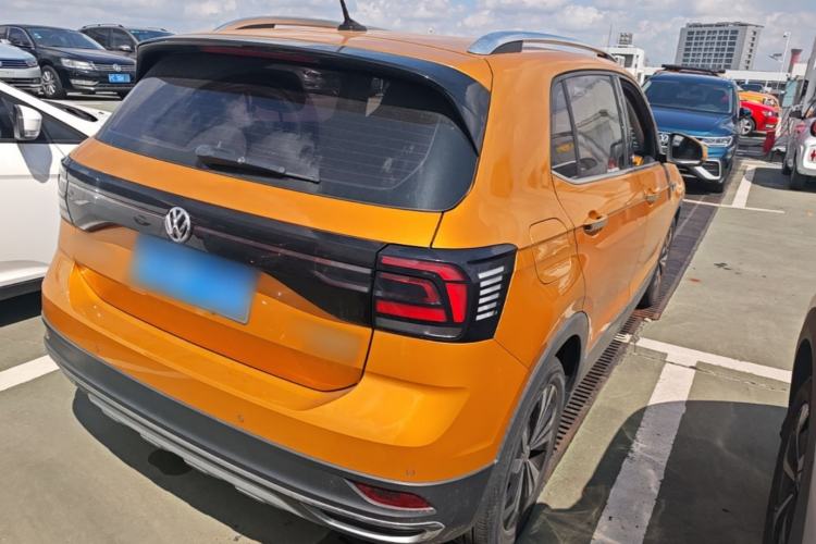 Used Volkswagen T-Cross 2019 280TSI DSG Luxury Edition Rear Right 45 Deg
