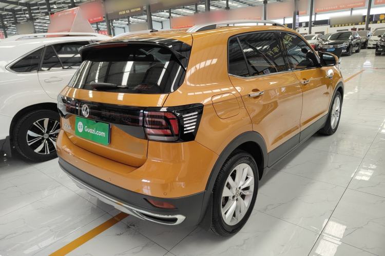 Used Volkswagen T-Cross 2019 280TSI DSG Comfort Edition Rear Right 45 Deg
