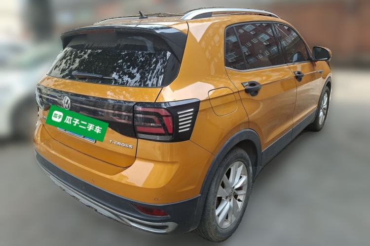 Used Volkswagen T-Cross 2019 1.5L Automatic Comfort Edition Rear Right 45 Deg