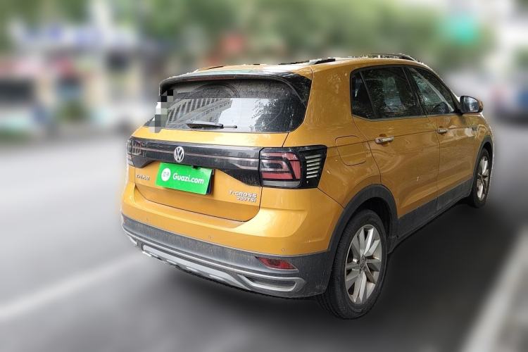 Used Volkswagen T-Cross 2019 280TSI DSG Comfort Edition Rear Right 45 Deg