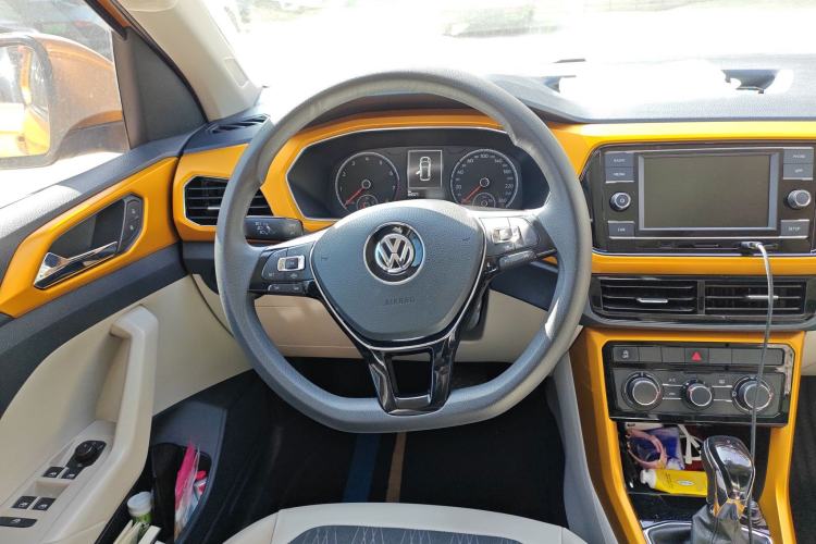 Used Volkswagen T-Cross 2019 1.5L Automatic Comfort Edition Steering Wheel