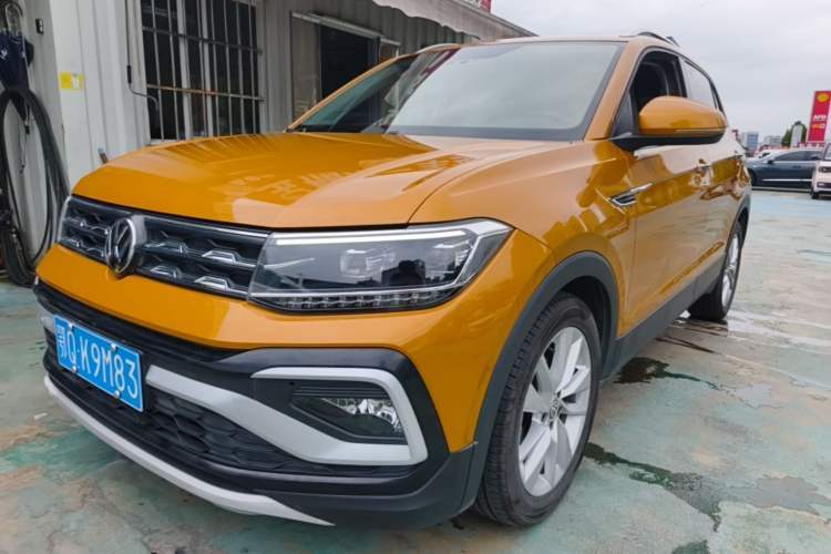 Used Volkswagen T-Cross 2019 280TSI DSG Comfort Edition Guazi used car, China used car export, Used car for sale, Used Volkswagen cars, Cheapest cars for sale