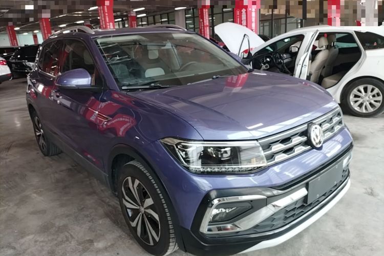 Used Volkswagen T-Cross 2020 280TSI DSG Luxury Edition Front Right 45 Deg