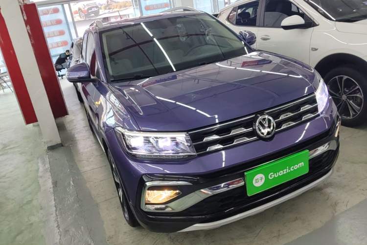 Used Volkswagen T-Cross 2020 280TSI DSG Luxury Edition Front Right 45 Deg