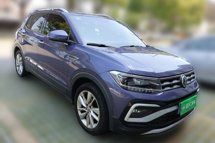 Used Volkswagen T-Cross 2020 280TSI DSG Comfort Edition Front Right 45 Deg