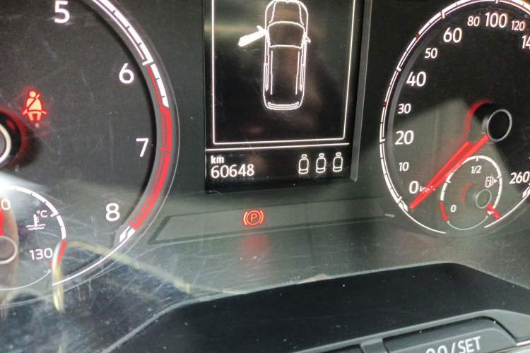 Used Volkswagen T-Cross 2020 280TSI DSG Comfort Edition Odometer Close Up