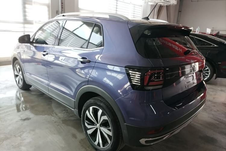 Used Volkswagen T-Cross 2020 280TSI DSG Luxury Edition Rear Left 45 Deg