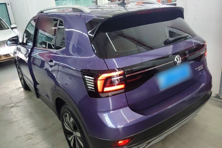 Used Volkswagen T-Cross 2020 280TSI DSG Luxury Edition Rear Left 45 Deg