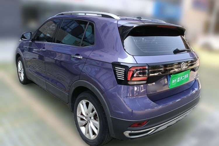 Used Volkswagen T-Cross 2020 280TSI DSG Comfort Edition Rear Left 45 Deg
