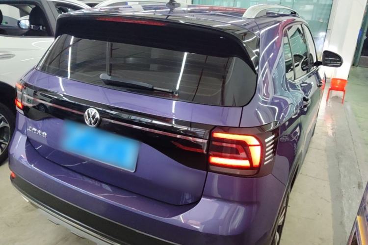 Used Volkswagen T-Cross 2020 280TSI DSG Luxury Edition Rear Right 45 Deg