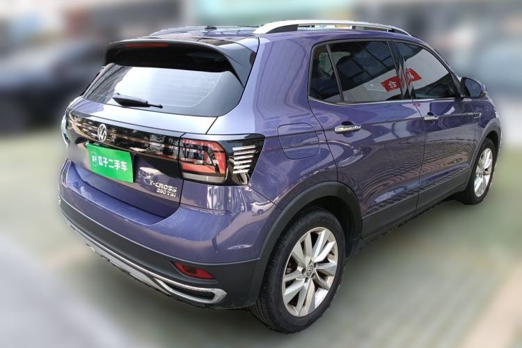 Used Volkswagen T-Cross 2020 280TSI DSG Comfort Edition Rear Right 45 Deg