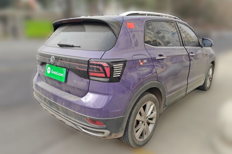 Used Volkswagen T-Cross 2020 280TSI DSG Comfort Edition Rear Right 45 Deg