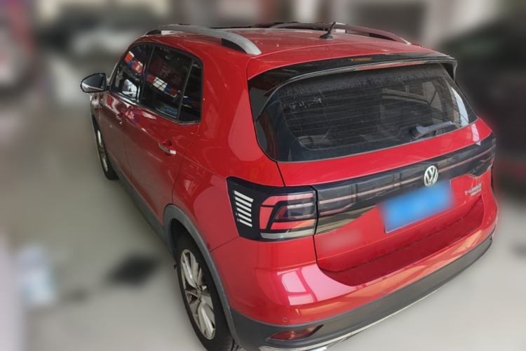 Used Volkswagen T-Cross 2020 280TSI DSG Comfort Edition Rear Left 45 Deg