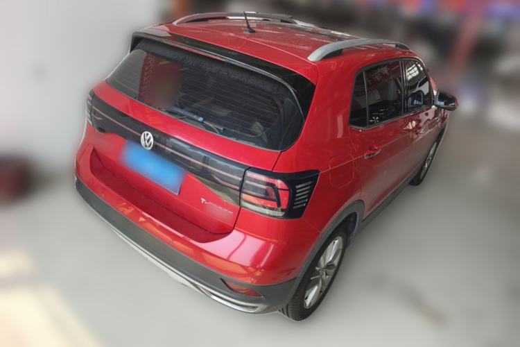 Used Volkswagen T-Cross 2020 280TSI DSG Comfort Edition Rear Right 45 Deg