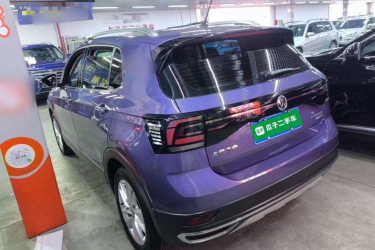 Used Volkswagen T-Cross 2020 280TSI DSG Comfort Edition Rear Left 45 Deg