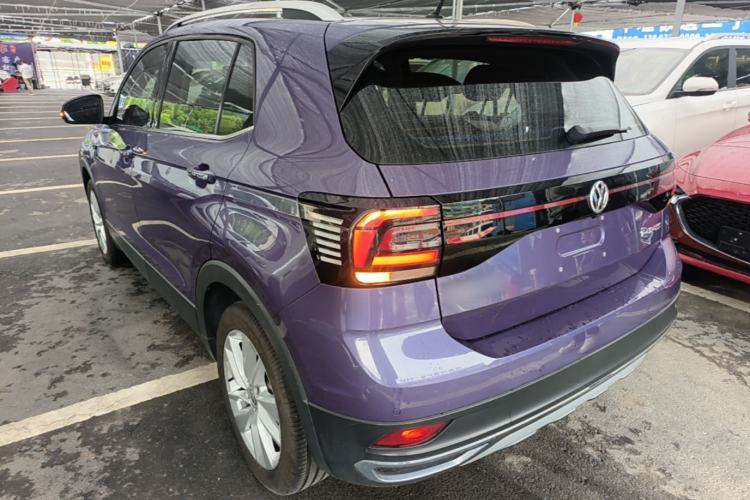 Used Volkswagen T-Cross 2020 1.5L Automatic Comfort Edition Rear Left 45 Deg