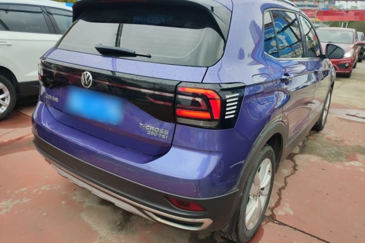 Used Volkswagen T-Cross 2020 280TSI DSG Comfort Edition Rear Right 45 Deg