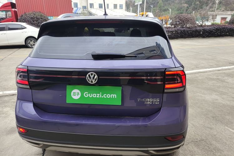 Used Volkswagen T-Cross 2020 280TSI DSG Comfort Edition Rear