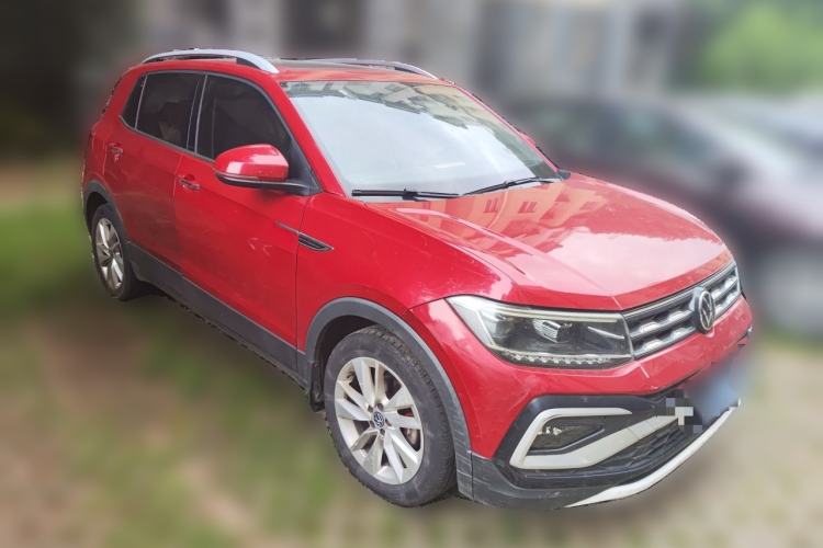 Used Volkswagen T-Cross 2020 280TSI DSG Comfort Edition Front Right 45 Deg