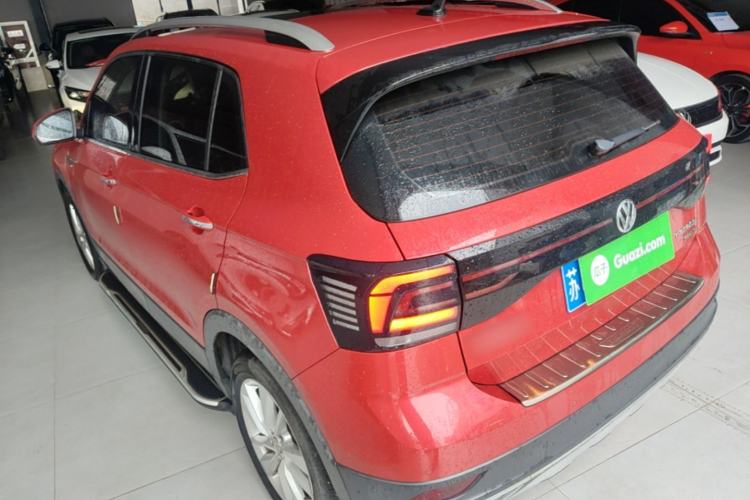Used Volkswagen T-Cross 2020 1.5L Automatic Comfort Edition Rear Left 45 Deg