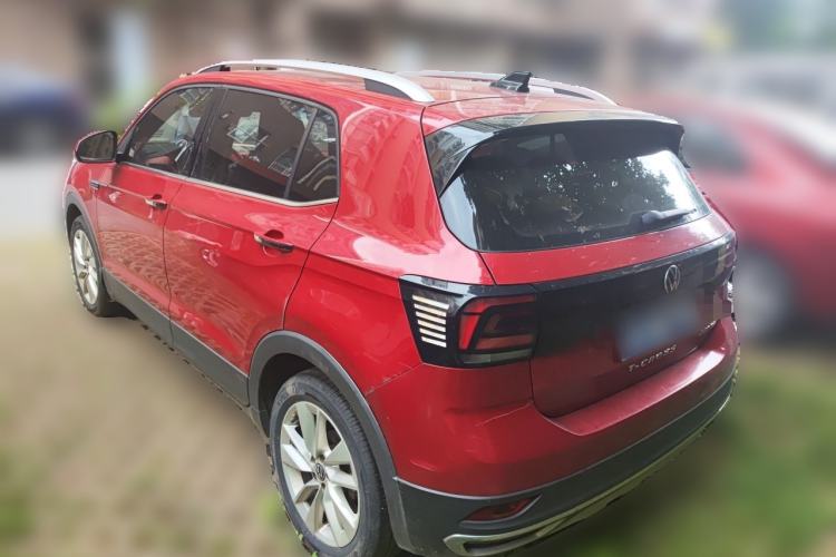 Used Volkswagen T-Cross 2020 280TSI DSG Comfort Edition Rear Left 45 Deg