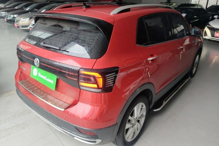 Used Volkswagen T-Cross 2020 1.5L Automatic Comfort Edition Rear Right 45 Deg