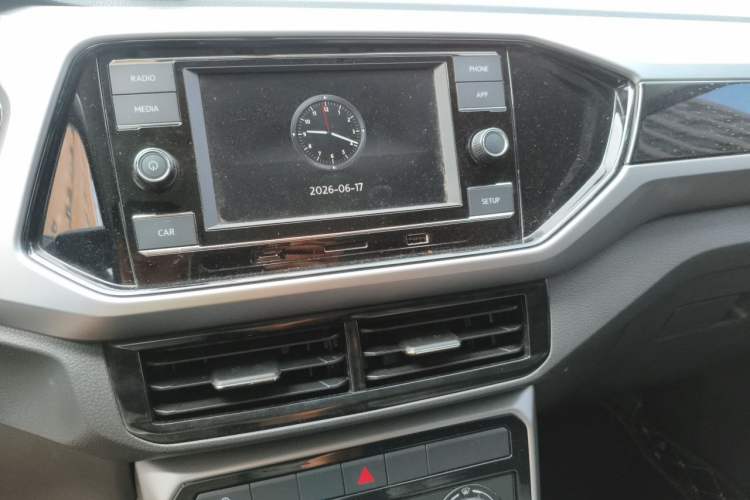 Used Volkswagen T-Cross 2020 1.5L Automatic Comfort Edition Audio And AC Panel
