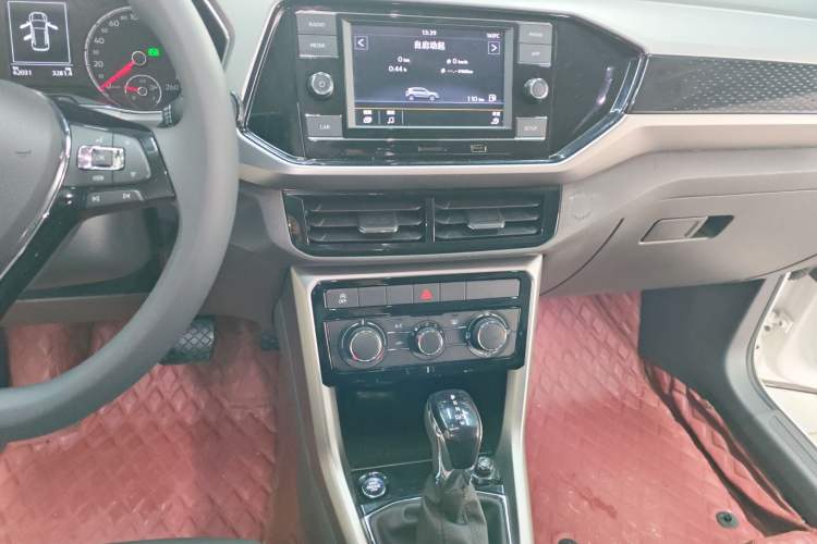 Used Volkswagen T-Cross 2020 1.5L Automatic Comfort Edition Audio And AC Panel