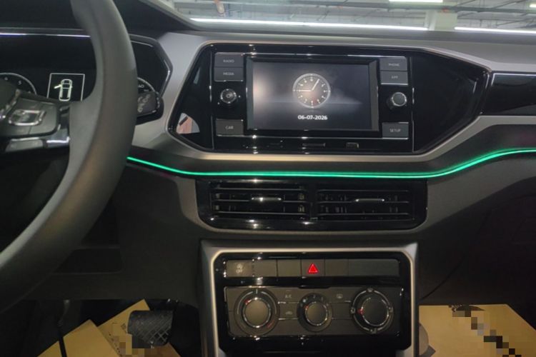 Used Volkswagen T-Cross 2020 280TSI DSG Comfort Edition Audio And AC Panel
