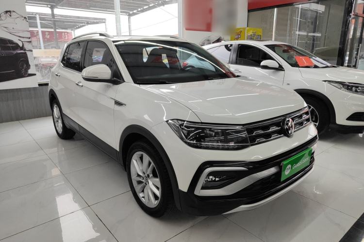 Used Volkswagen T-Cross 2020 280TSI DSG Comfort Edition Front Right 45 Deg