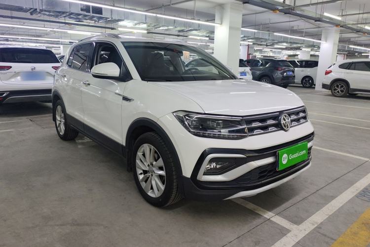 Used Volkswagen T-Cross 2020 280TSI DSG Comfort Edition Front Right 45 Deg