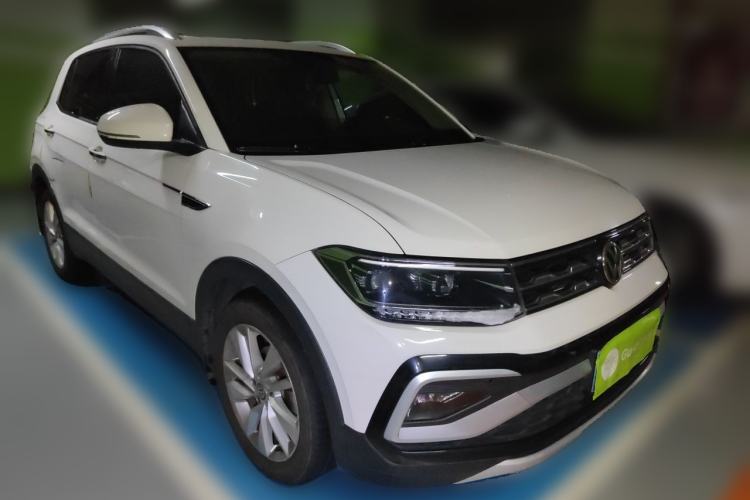 Used Volkswagen T-Cross 2020 280TSI DSG Comfort Edition Front Right 45 Deg