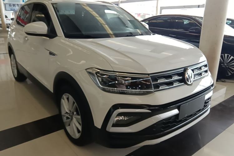 Used Volkswagen T-Cross 2020 280TSI DSG Comfort Edition Front Right 45 Deg